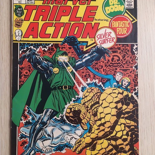 Marvel Triple Action Vol 1 #2 comic book used, 1972