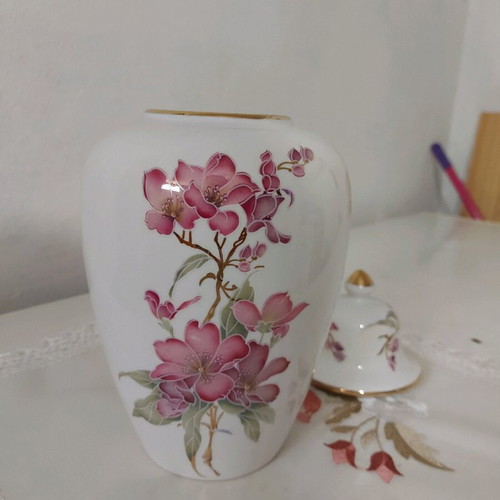 Decorative vase like new Greek made Macedonian Ceramics