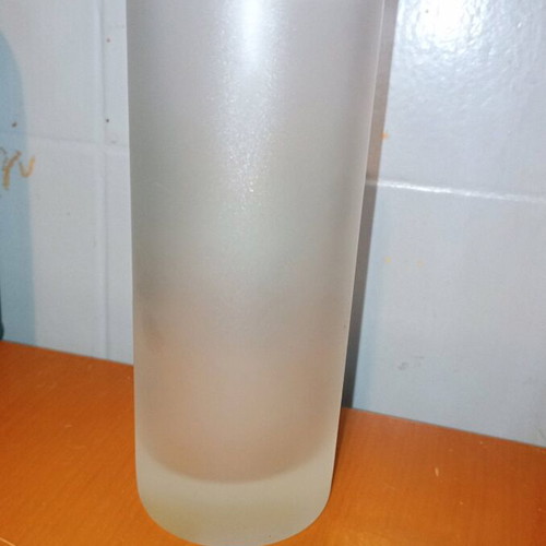 Vintage glass collectible water glass 90 years Panathinaikos like new