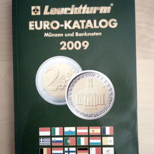 German Euro Catalog 2009 new, collector's reference