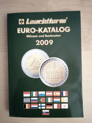 Γερμανικός κατάλογος ευρό 2009 καινούργιος για συλλέκτες