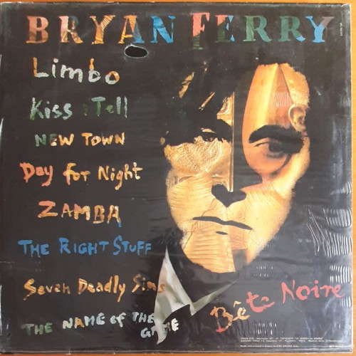 Bryan Ferry Bete Noire vinyl used, original 1987 edition
