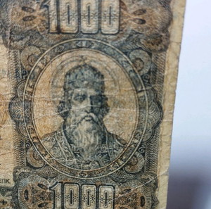 Оферта! Унгария 1000 Крона 1923 Голяма стойност на банкнота