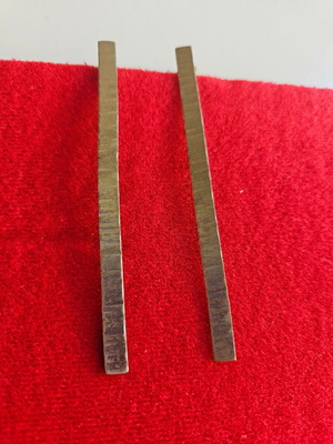 Katerina Vassou earrings long minimal silver used