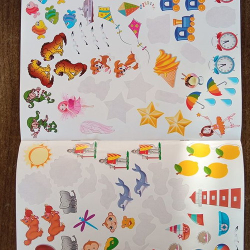 Mathaino Lexeis stickers like new children's educational magazine