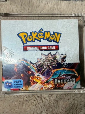 Obsidian Flames booster box Pokémon card