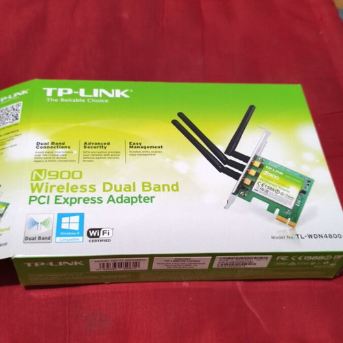 TP-LINK N900 Wireless PCI Express TL-WDN4800 like new