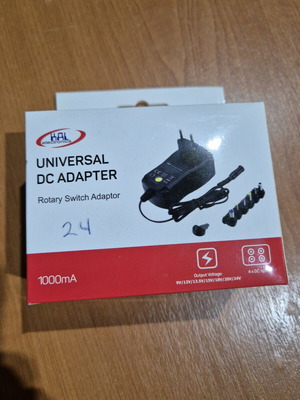Universal DC adapter new, in original packaging