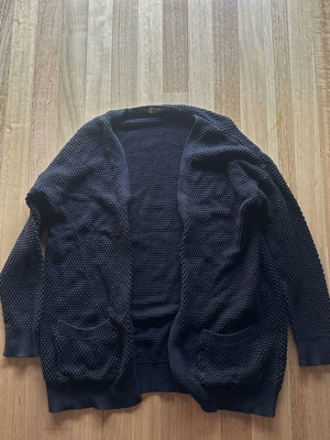 Stradivarius black cardigan medium used
