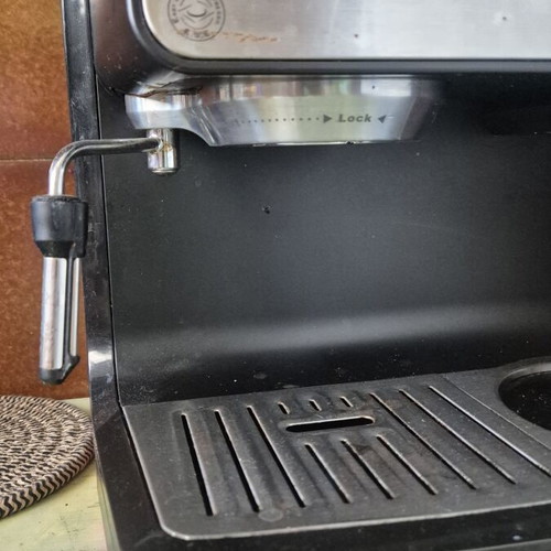 Krups espresso and filter coffee machine with new filter