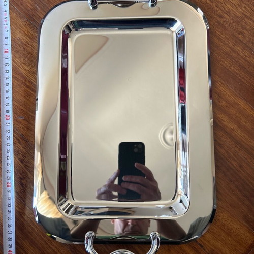 Ionic 18/10 stainless steel serving tray new in excellent condition