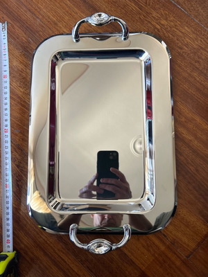 Ionic 18/10 stainless steel serving tray new in excellent condition