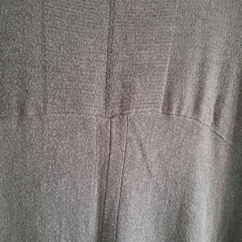 Gray knitted dress like new