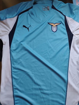 Lazio jersey used, size XL, authentic
