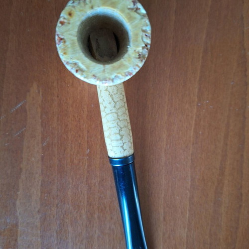 Corn cob pipe with 6mm filter new