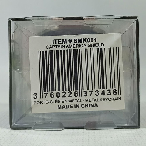 Semic Marvel Captain America Shield Metal Keychain 5cm new