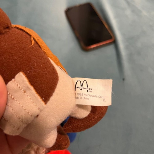 Winnie the Pooh plush owl toy from 1999, used