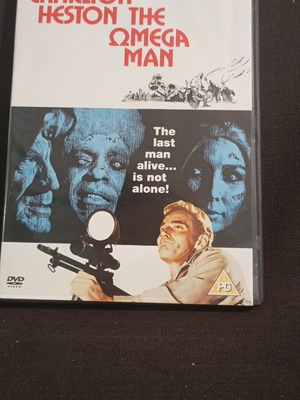 Charlton Heston The Omega Man DVD like new without subtitles