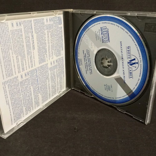 Chopin Faure Sonatas for cello and piano like new