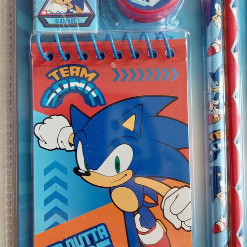 Sonic the Hedgehog school set new, 6 pieces