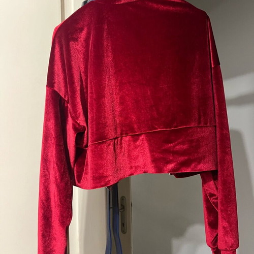 Marmalady velour tracksuit set new, red, size S