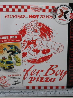 HASBRO 2023 COLLABORATIVE STRANGER THINGS x TRANSFORMERS CODE RED ROBOT MISB