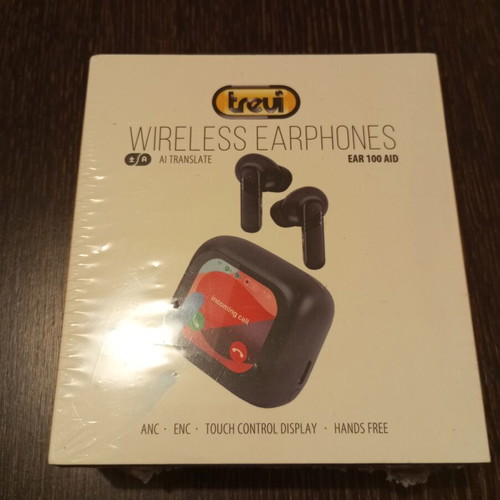 Trevi Wireless Earphones Ear 100 Aid New, Sealed Packaging