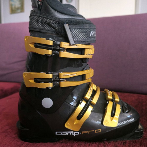 Rossignol comp-pro ski boots used, women's or kids', size 23.5 (EU 35)