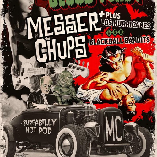 The Messer Chups Poster New With Frame 32×23cm
