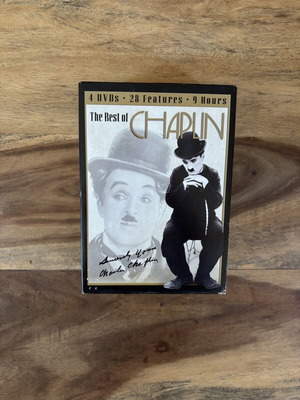The Best of Chaplin DVD μεταχειρισμένο, 4 δίσκοι, 9 ώρες