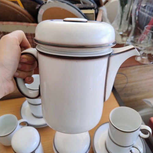 Thomas Germany porcelain tea set, vintage mid century