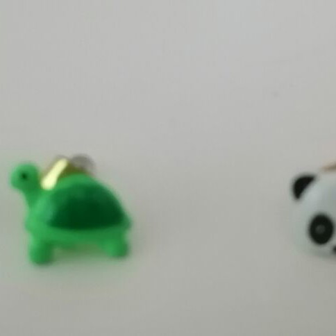 Children's earrings new, pack of eight pairs with animal designs