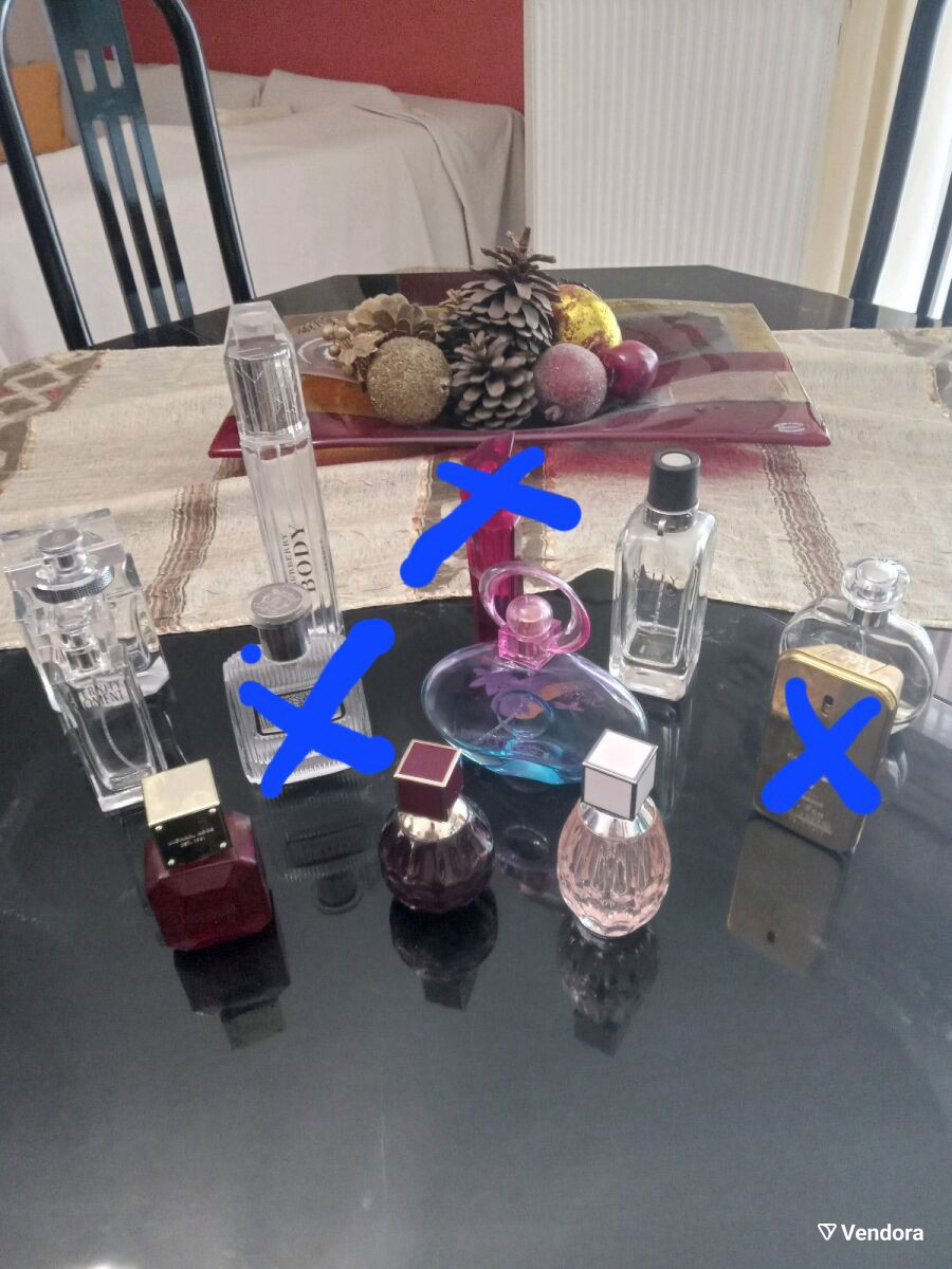 Άδεια μπουκάλια επώνυμων αρωμάτων… - € 10,00 - Vendora.gr
