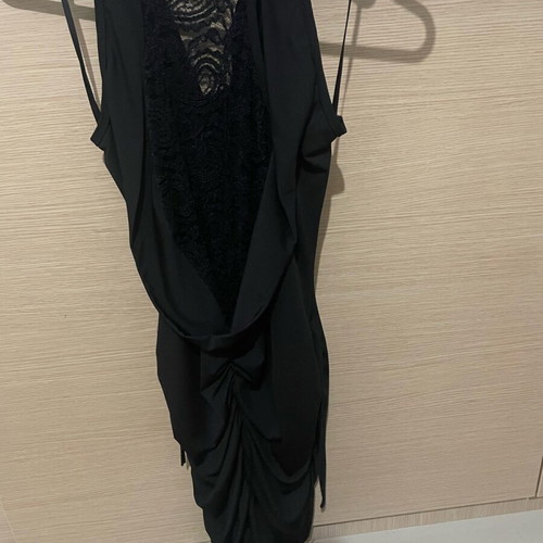 Mini dress like new, black, one size