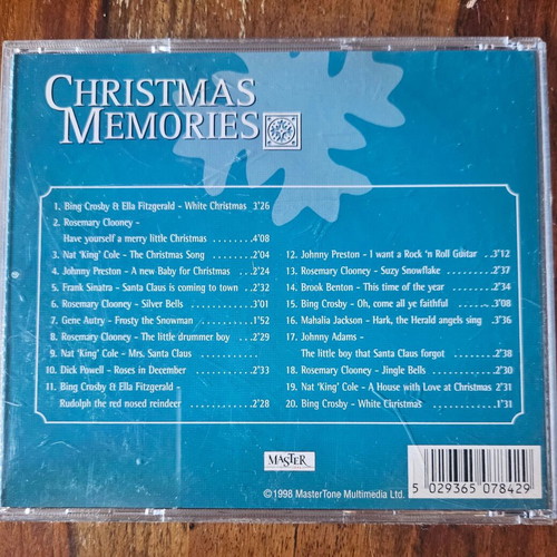 Christmas Memories CD like new