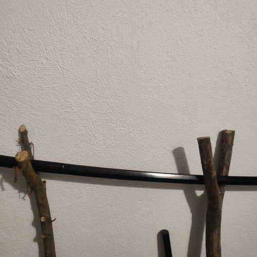 Bokken wooden training sword like new, black
