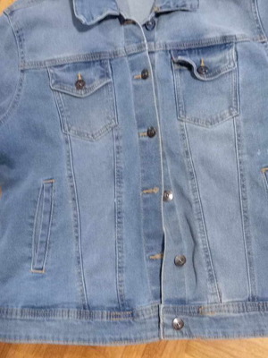 Denim jacket used size 36 elastic