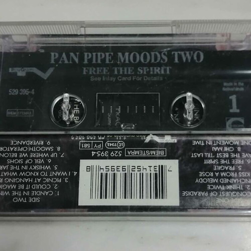 Free the Spirit Pan Pipe Moods Two cassette tape, 1995