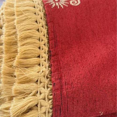 Chenille throws set with two 240x260 and one 140x220, like new
