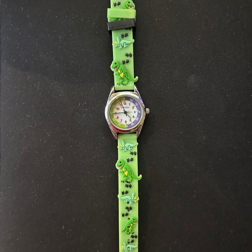 TIKKERS Adventure Collection kid's watch used with green dinosaur