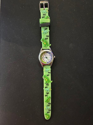 TIKKERS Adventure Collection kid's watch used with green dinosaur