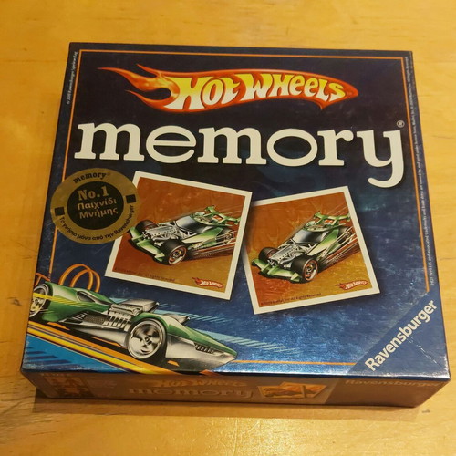 Hotwheels memory game like new