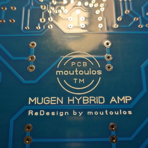 Mugen Hybrid Audio Amplifier PCB Board new