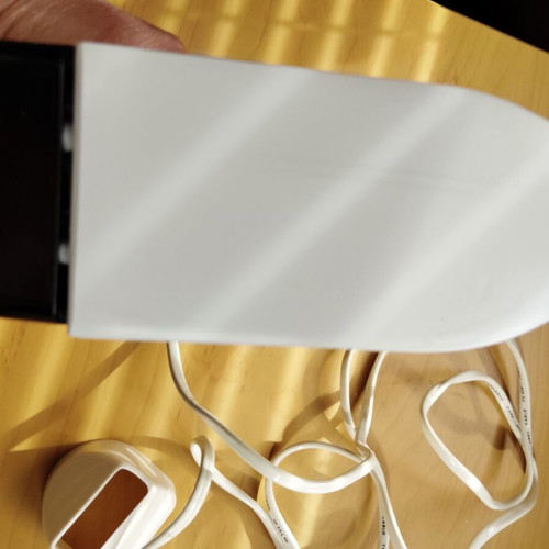 Mini iron-hair dryer 2 in 1 like new for travel and tourism