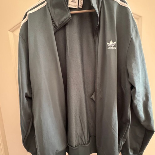 Adidas Adicolor Classics Firebird jacket zip-up, like new, XL, cypress green