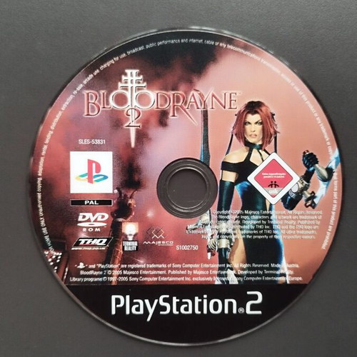 PlayStation 2 BloodRayne 2 used