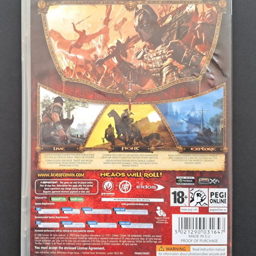 Age of Conan Hyborian Adventures PC game like new
