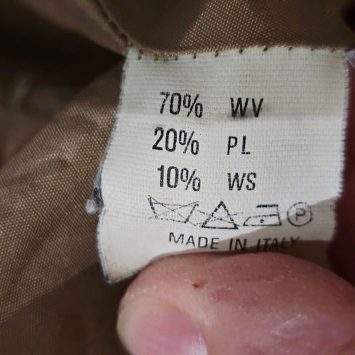 Wool Cashmere Max Dine jacket used, beige, size M/L
