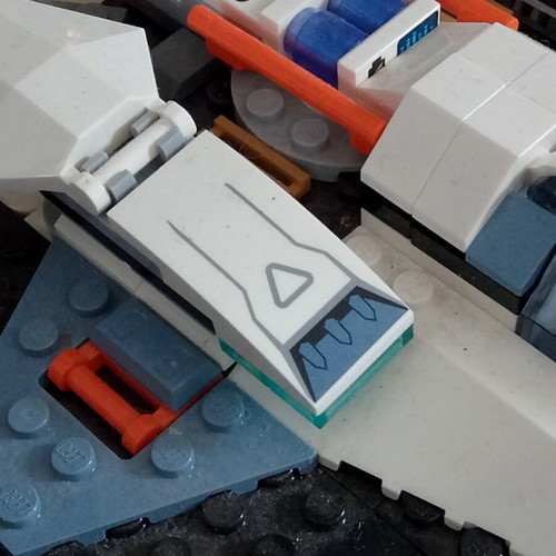 Lego space shuttle with astronaut figure new