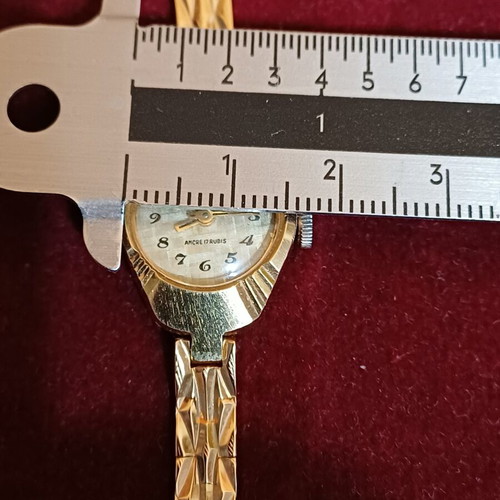 Silver Ancre 17 Rubis Vintage Mechanical Women's Watch like new
